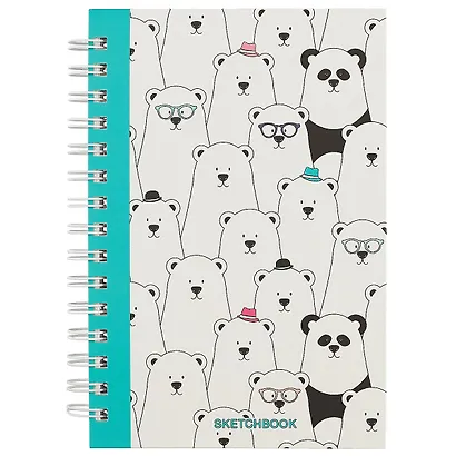 Скетчбук «Мишки», 100 листов, А5 - фото 1