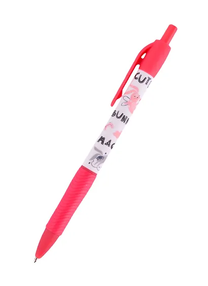 Ручка шариковая Bunny, автоматическая синяя - фото 2