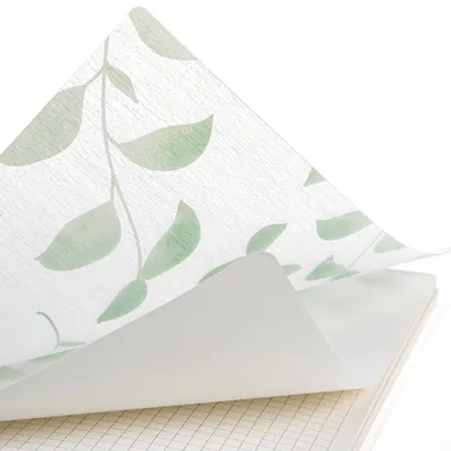 Тетрадь B5 80 листов, клетка, "Natural leaves" - фото 4