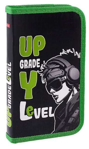 Пенал 1 отделение "Let's go play" 19*11,5 см - фото 1