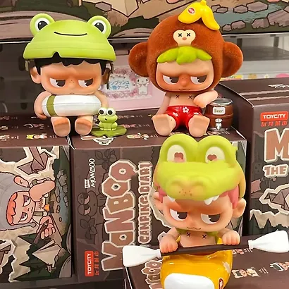 Коллекционная фигурка Дневник кемпинга Monboo, 11см, 12-Toycity-20263, Blind Box, ToyCity 15+ - фото 14