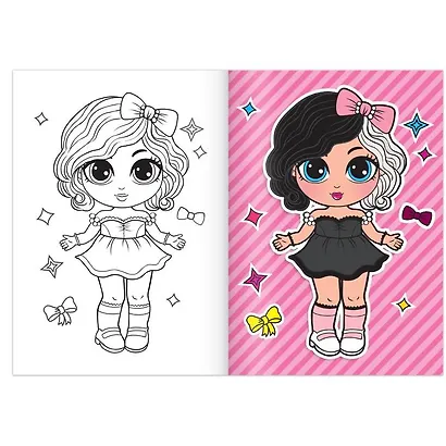 Набор раскрасок "WOW Girls" (комплект из 6 книг) - фото 7