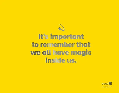 Скетчбук Сolor Balance, 20 листов, желтый - фото 1