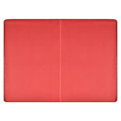 Ежедневник недат. А5 160л "Сариф" красный, иск.кожа, тв.переплет, офсет, ляссе - фото 4