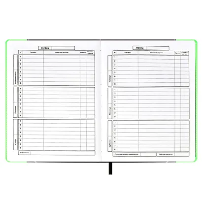 Дневник школьный Феникс+, "Неон салатовый" - фото 4