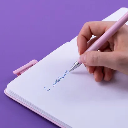 Ручка гелевая Yoi, Spring, синяя 0,7 мм, в ассортименте - фото 3