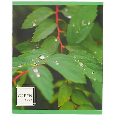 Тетрадь в линейку Listoff, "Листья в росе", 48 листов, в ассортименте - фото 4