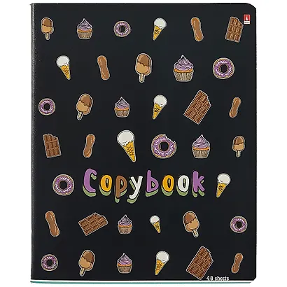 Тетрадь в клетку Альт, "Сладости", 48 листов, в ассортименте - фото 6