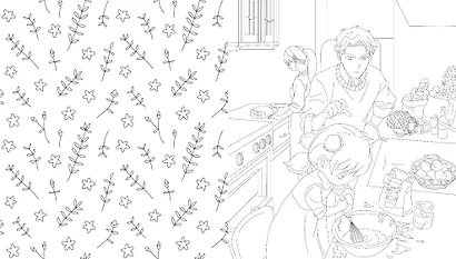 Семья шпиона. Раскраска - фото 4