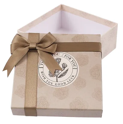 Коробка подарочная "FOR YOU" 15,5*15,5*6,5, картон - фото 3