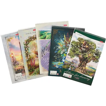 Альбом для рисования Hatber, "Ассорти", А4, 24 листа, на спирали - фото 7