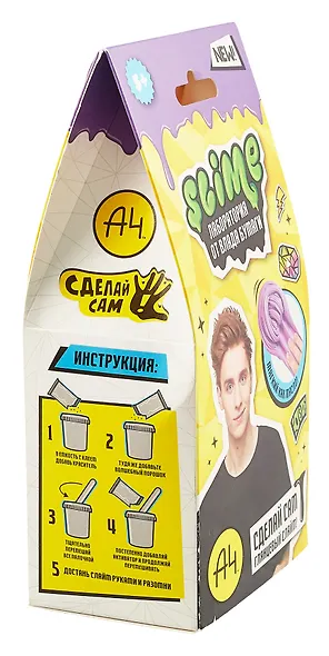 Игрушка для детей старше 5-и лет модели "Slime лаборатория" Влад А4, Butter slime 100 г - фото 3