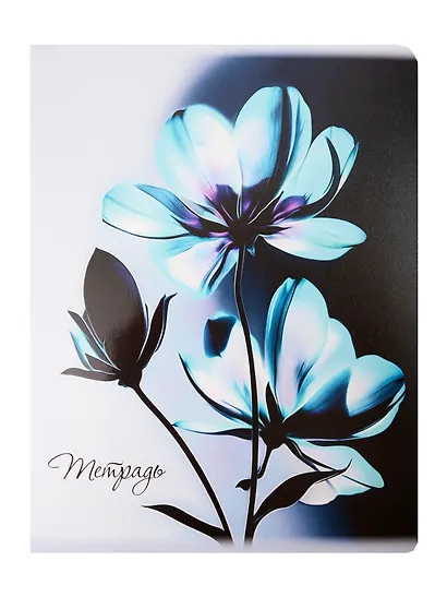 Тетрадь 48 листов, клетка, "Lilac flowers", в ассортименте - фото 4