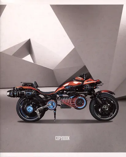 Тетрадь в клетку Listoff, "Мотогонка", 48 листов, в ассортименте - фото 3