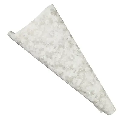 Бумага упаковочная 70*100см "Новогоднее серебро" НГ,супергладкая,инд.уп. - фото 2