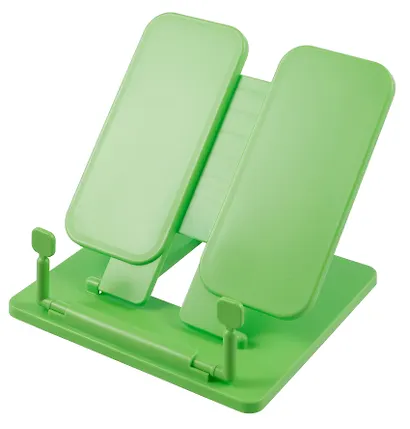 Подставка для книг пластик, зеленая, GoodMark - фото 4