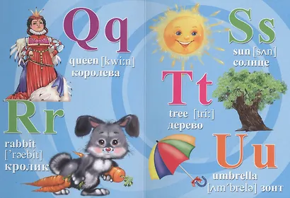 Английский алфавит в картинках - фото 5