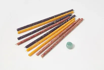 Астро-свечи с кристаллом-амулетом для Рыб Maluna, 9 штук - фото 3