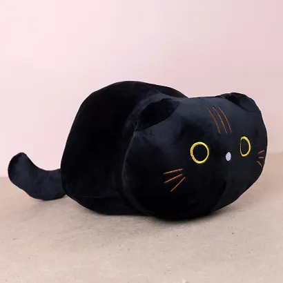 Мягкая игрушка "Котик черный", 28 х 17 см - фото 8