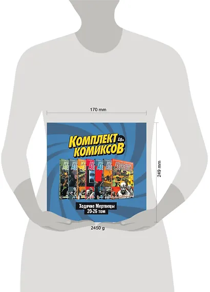 Комплект комиксов "Ходячие мертвецы 20-26 том" - фото 4