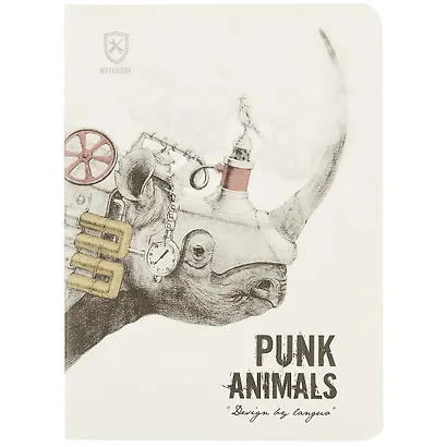 Записная книжка «Punk animals», 24 листа, А6 - фото 3