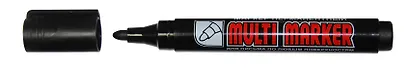 Маркер перманентный Crown, Multi Marker, черный 1-2 мм - фото 2