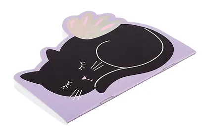 Записная книжка А6+ 32л "Cat wings" лин., сшивка, Yoi - фото 7