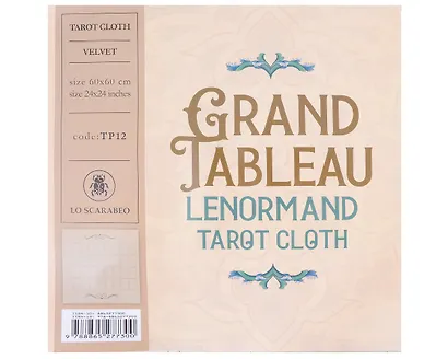 Grand Tableau Lenormand Tarot Cloth / Скатерть Гранд Табло Ленорман (60x60 см) - фото 1