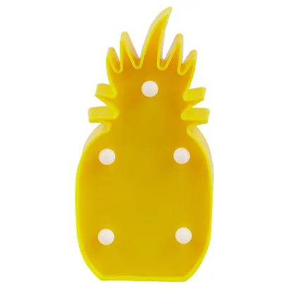 Светильник LED Ананас (пластик) 16х8см (12-06630-Y013) - фото 1