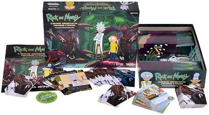 Настольная игра "Рик и Морти: Близкие риконтакты риковой степени" - фото 2