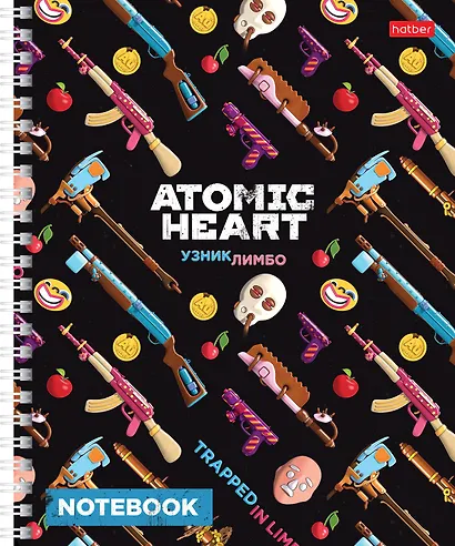 Тетрадь в клетку Hatber, "Atomic Heart 2", 48 листов, в ассортименте - фото 3