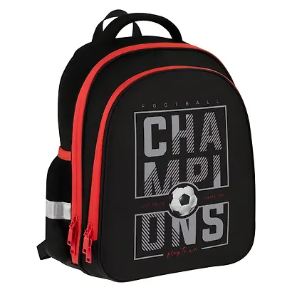 Ранец "Champions" 2отд., 35*29*12см, 2 кармана, анатомическая спинка - фото 1