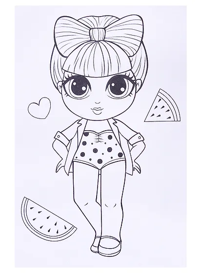 Набор раскрасок "WOW Girls" (комплект из 6 книг) - фото 12