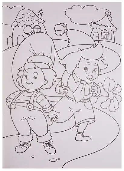 МАКСИ-РАСКРАСКА. МИР СКАЗОК - фото 5