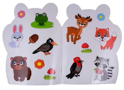 Енотик друзья в лесу - фото 3