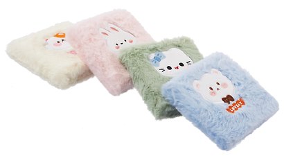 Записная книжка А6 "Fluffy", 96 л. в линейку, в ассортименте - фото 2