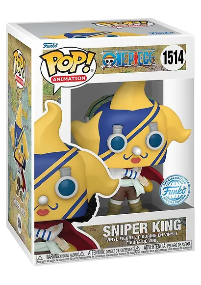 Фигурка Funko POP! Animation One Piece Sniper King w/Chase (Exc) (1514) (Fun76913) - фото 2