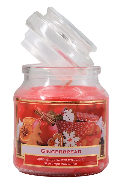 Ароматизированная свеча в баночке Имбирный пряник (Gingerbread) (130г) - фото 3