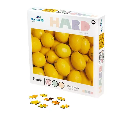 Пазл Hard "Лимоны", 1000 элементов - фото 2