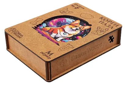 Пазл фигурный "Корги". 91 элемент - фото 2