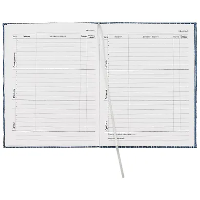 Дневник для средних и старших классов GoodMark, Silver stripes on the jeans - фото 2