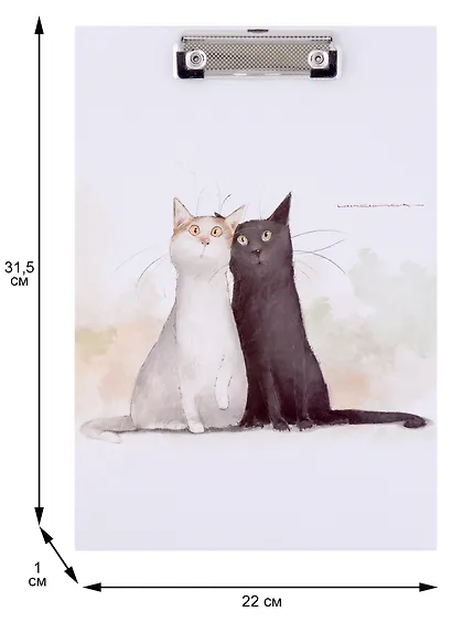 Планшет «Коты. Павлик и Валера», А5, ламинированный картон, Be positive - фото 2