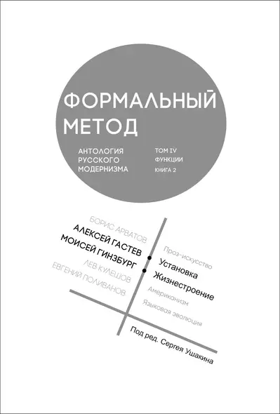 Формальный метод. Антология русского модернизма. Том 4. Книга 2 - фото 1