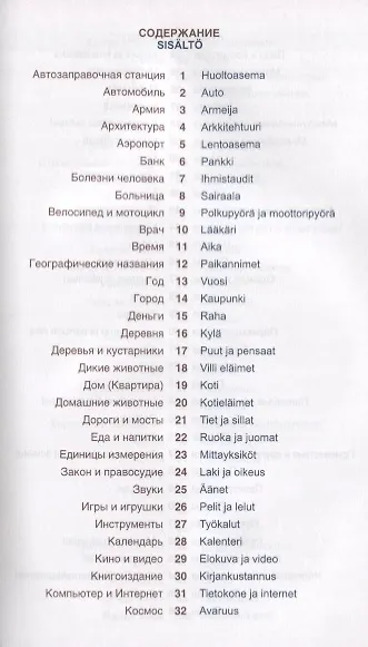 Финский язык. Тематический словарь. Компактное издание - фото 2
