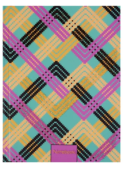 Записная книжка А6 64 листа "Офисный стиль. Переплетение" - фото 1