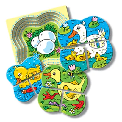 Пазл Первый пазл малыша -2 Уточка Step puzzle 89022 - фото 2