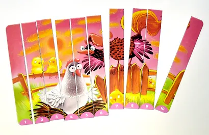 Собери картинки по цифрам и цветам - фото 2