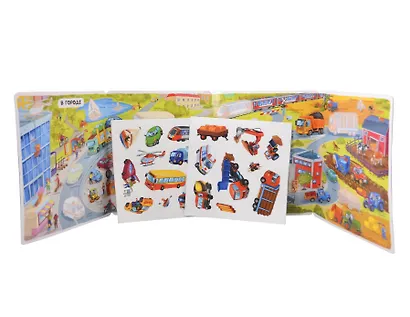 Транспорт. Плакат с наклейками - фото 2