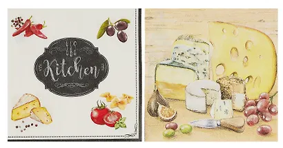 Салфетки для декупажа Вкус сыра - 2 шт. - фото 2