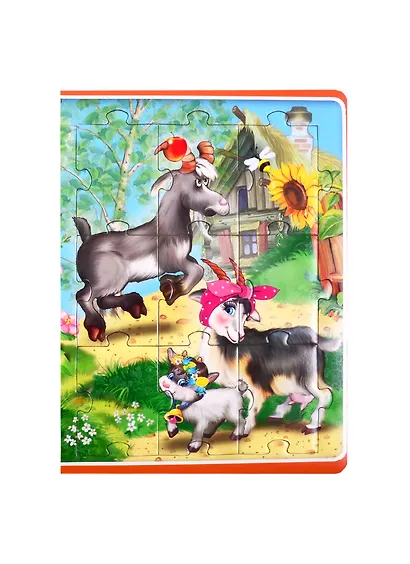 Домашние животные. Стихи. Книжка-пазл - фото 5